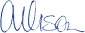 Allison's signature